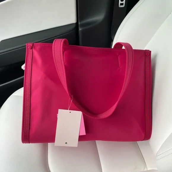 **Lonah** Kate Spade Vermilion the little better sam nylon medium tote - Picture 4 of 16